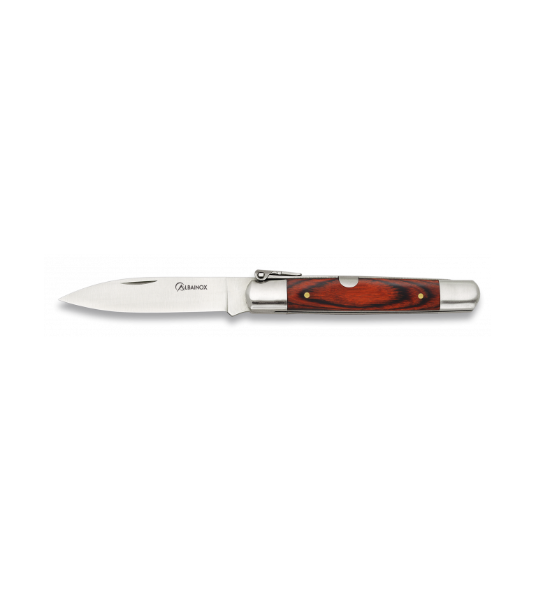 Navaja MACHETE Nº0. Madera. Hoja: 7,5 cm