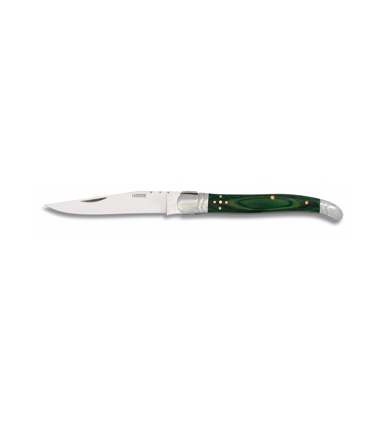 Navaja LAGUIOLE.Mikarta Verde.Hoja:9.5cm