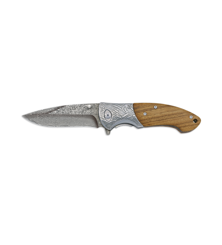 Navaja ALBAINOX madera cebra virola deco