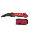 Navaja seguridad Roja Albainox. H: 8.5