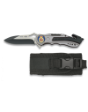 Navaja Albainox gris sin sierra. h:6.5