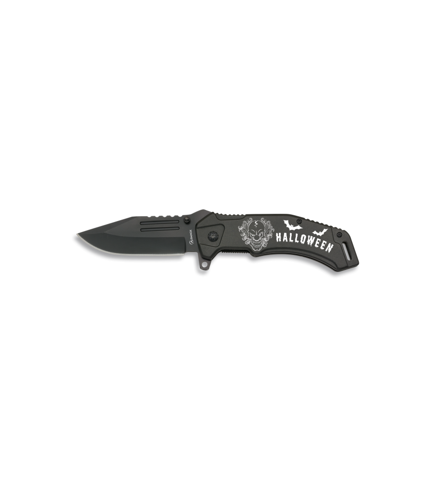 navaja Albainox negra. hoja 9 cm