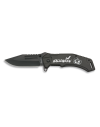 navaja Albainox negra. hoja 9 cm
