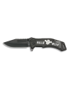 navaja Albainox negra. hoja 9 cm