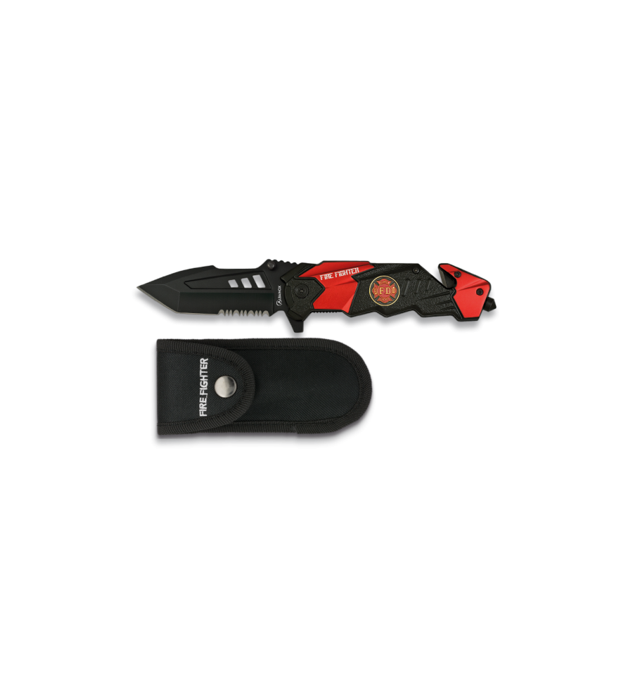 navaja Albainox  FIRE FIGHTER. 8.5 cm