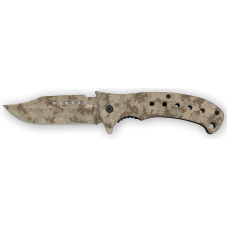 Navaja Albainox ABS camo árido. hoja: 9.