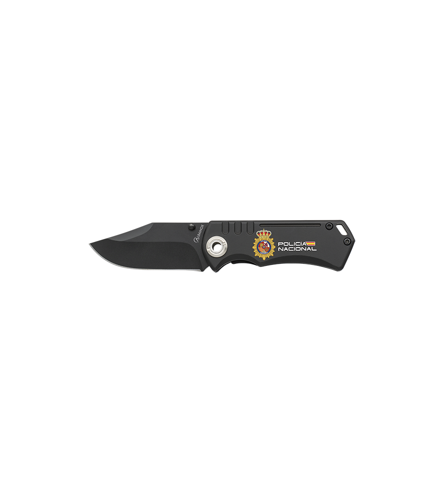 navaja albainox negra con tornilleria ca