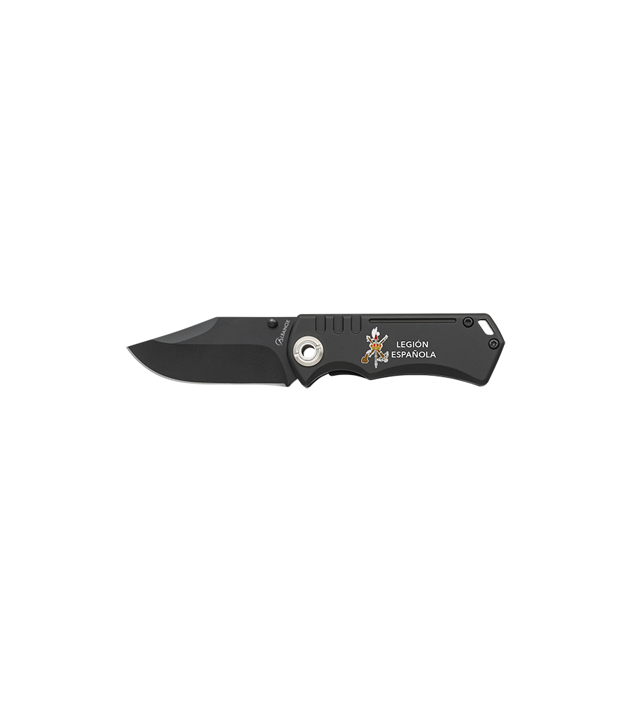 navaja albainox negra con tornilleria ca