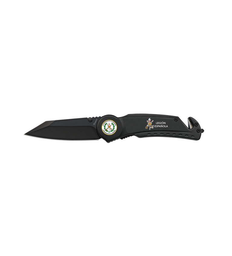 navaja albainox negra. UM1008 LEGION ESP