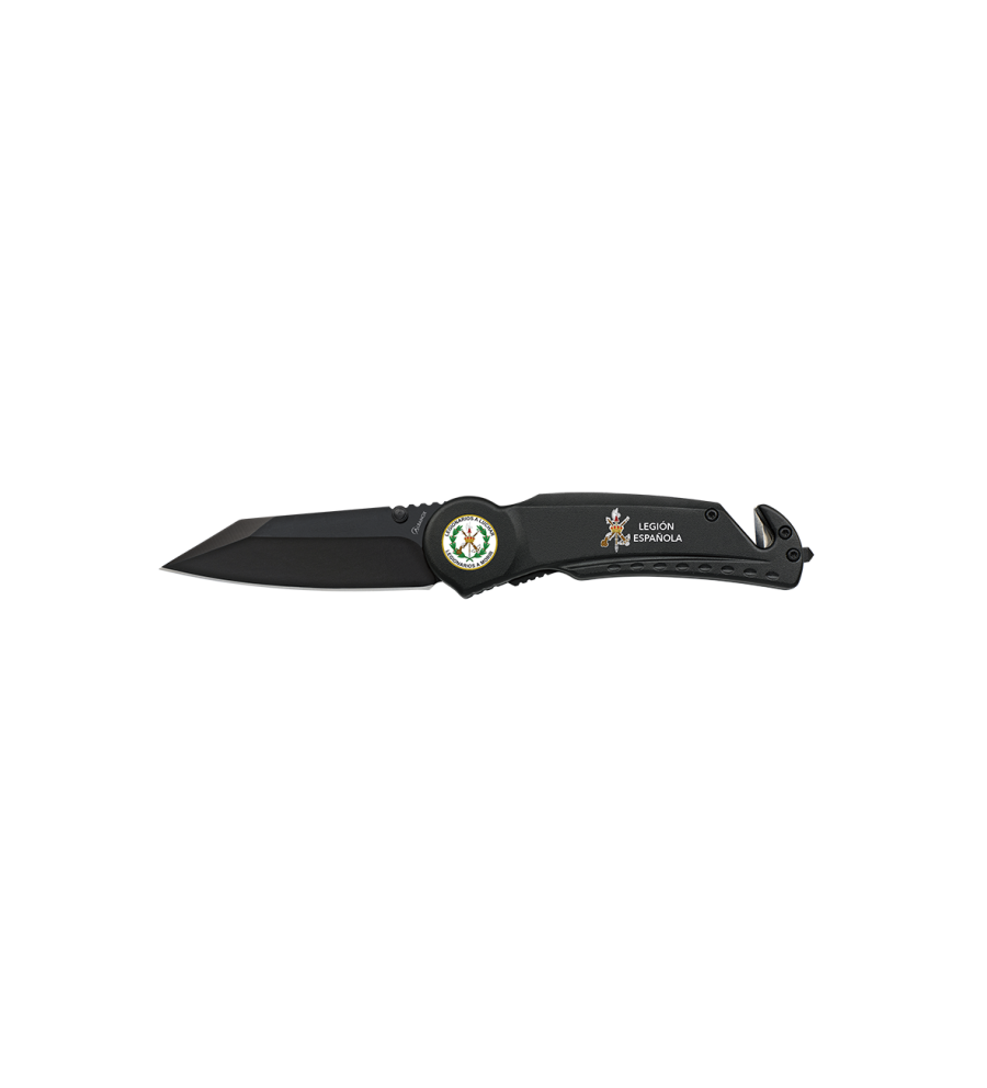 navaja albainox negra. UM1008 LEGION ESP