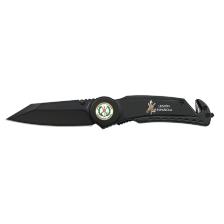 navaja albainox negra. UM1008 LEGION ESP