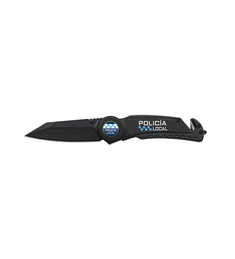 navaja albainox negra.UM32 POLICIA LOCAL