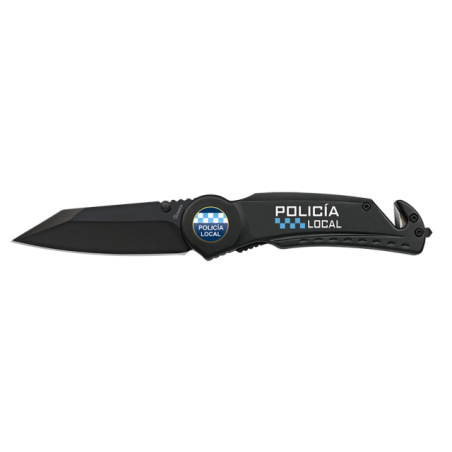 navaja albainox negra.UM32 POLICIA LOCAL
