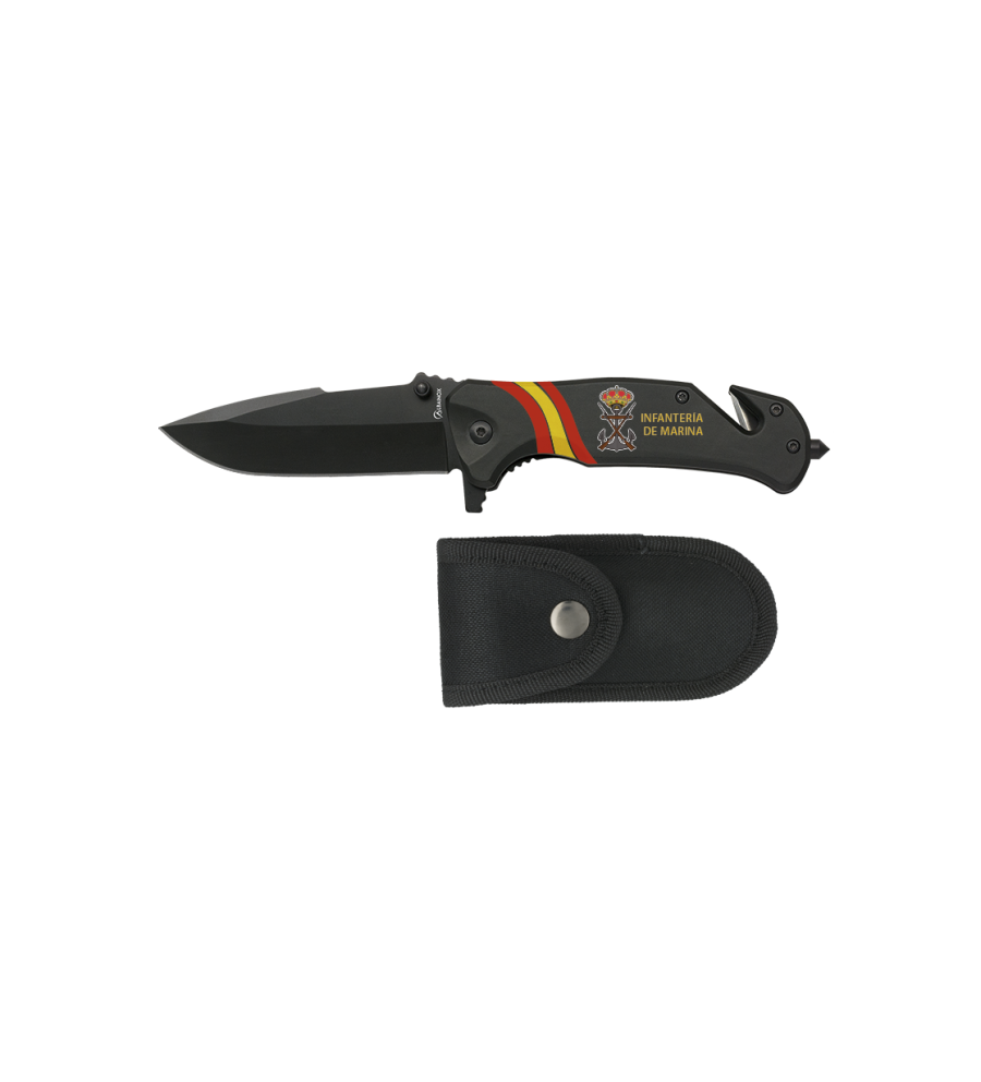 navaja albainox negra seguridad. INF. MA