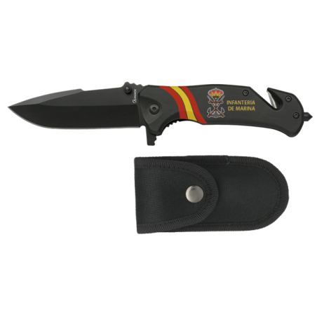 navaja albainox negra seguridad. INF. MA