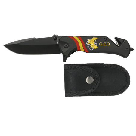 navaja albainox negra seguridad. G.E.O.
