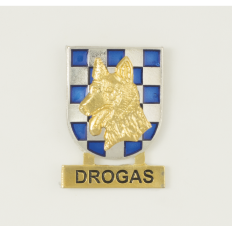 Distintivo guias canino DROGAS