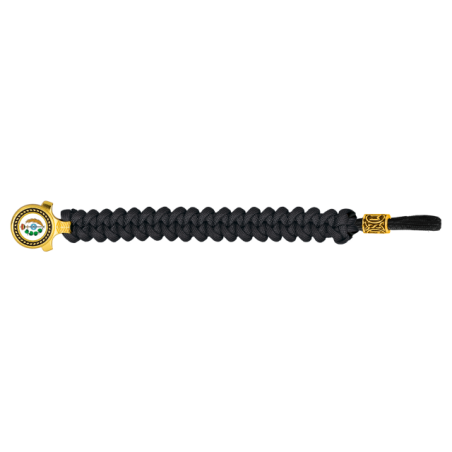 pulsera paracord Barbaric oro / negro. p