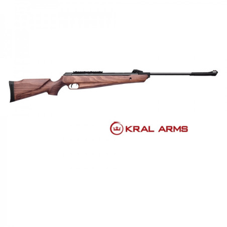 CARABINA KRAL AIR N-07 CLASSIC DELUXE MADERA de NOGAL