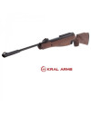 CARABINA KRAL AIR N-07 CLASSIC DELUXE MADERA de NOGAL