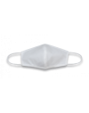 Cubre-Mascarilla Blanca Lisa. Mediana.