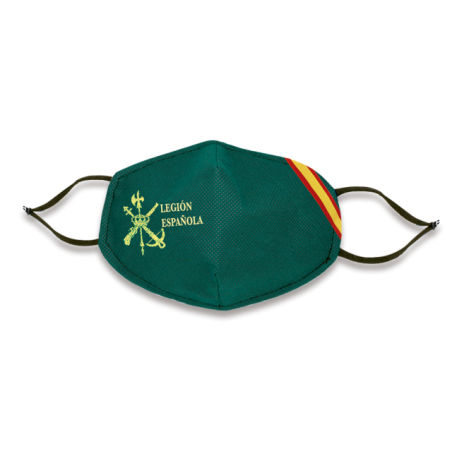 CubreMascarilla TNT Legión Verde.