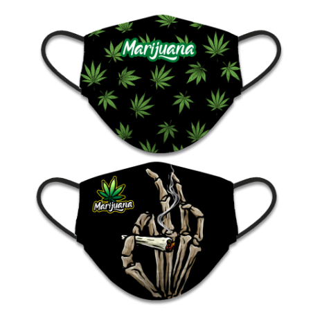 CubreMascarilla reversible Maryuana