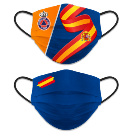 Cubre -mascarilla reversible PROT. CIVIL