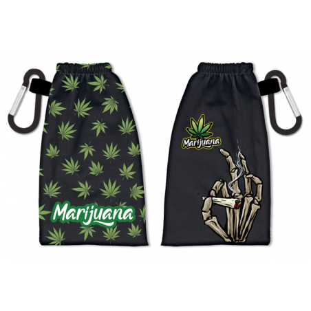 Portamascarillas reversible Marijuana