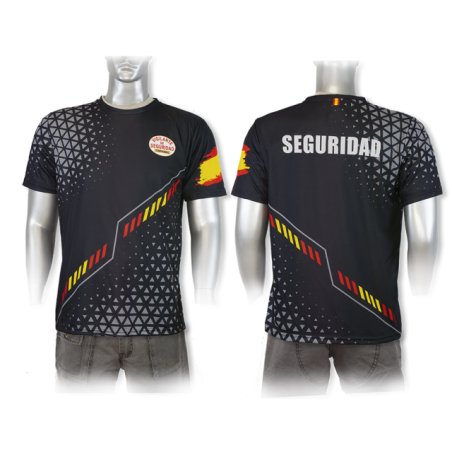 Camiseta Sublimación Barbaric Seguridad