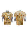 Camiseta Subl Barbaric Templario Dorada