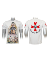 Camiseta Sublim Barbaric Templarios BL