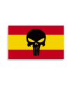 Pegatina Gota Cera España Calavera