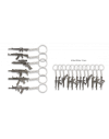 Llavero Armas Blister 12 pzs