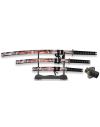 set de 3 katanas Tole10 con peana