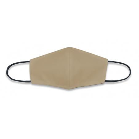 Cubre-Mascarilla Tan Liso. Mediano.