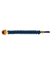 pulsera paracord Barbaric oro / azul. pa