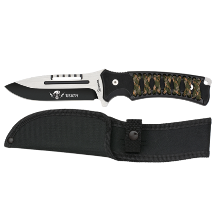 Cuchillo deportivo Albainox negro encord