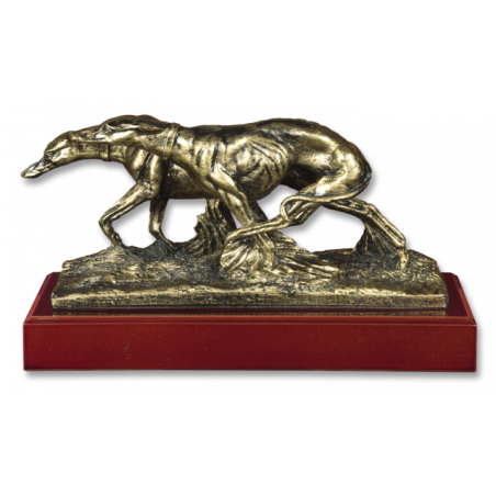 Trofeo resina GALGOS con peana (13.5cm)