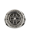Anillo Templarios cruz. Talla: 20  ø