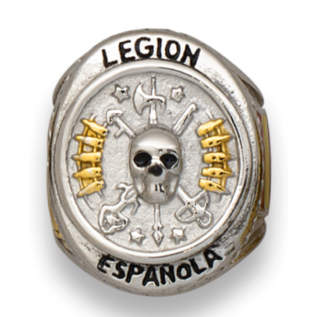 Anillo LEGION ESPAÑOLA acero Talla: 21