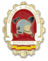 Chapa cartera BOMBEROS