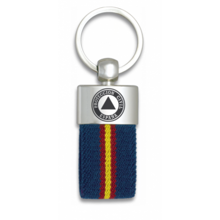 Llavero españa azul + Esp