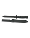 cuchillo ALBAINOXcoleccion negro f.ABS.