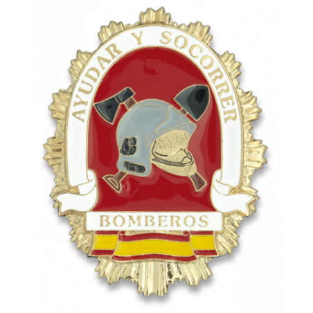 Chapa cartera BOMBEROS