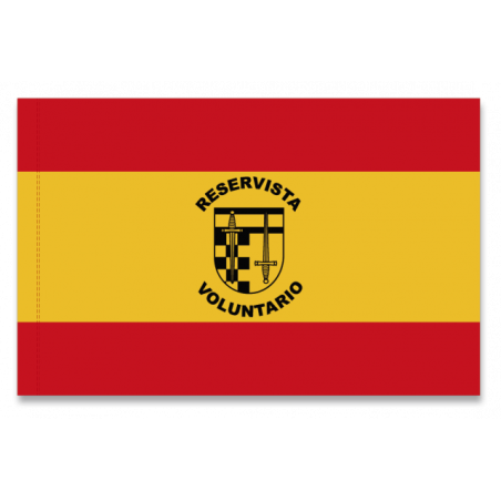 Bandera ESPAÑA RESERVISTA VOLUNTARIO