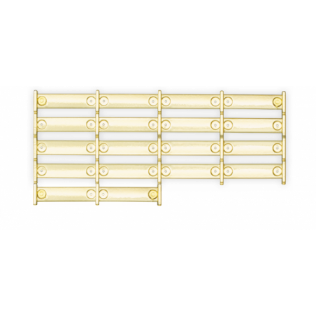 Armazon pasador diario 18 hueco plastico