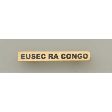 Barra mision " EUSEC RA CONGO "