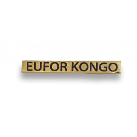 Barra mision " EUFOR CONGO "