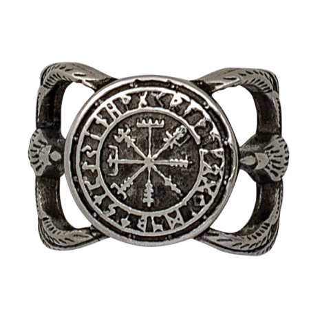 Anillo Sello Vikingo   Talla:23 ø
